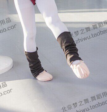 Gold Seller Dreams Dance Autumn Winter Dance Suit Children Ballet's short fur protective legs comfortable and warm ~