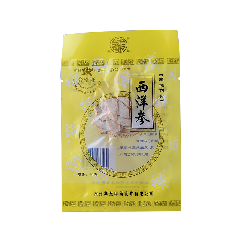 寿星 西洋参片 补气养阴 清热生津 用于气虚阴亏 内热 哮喘痰血