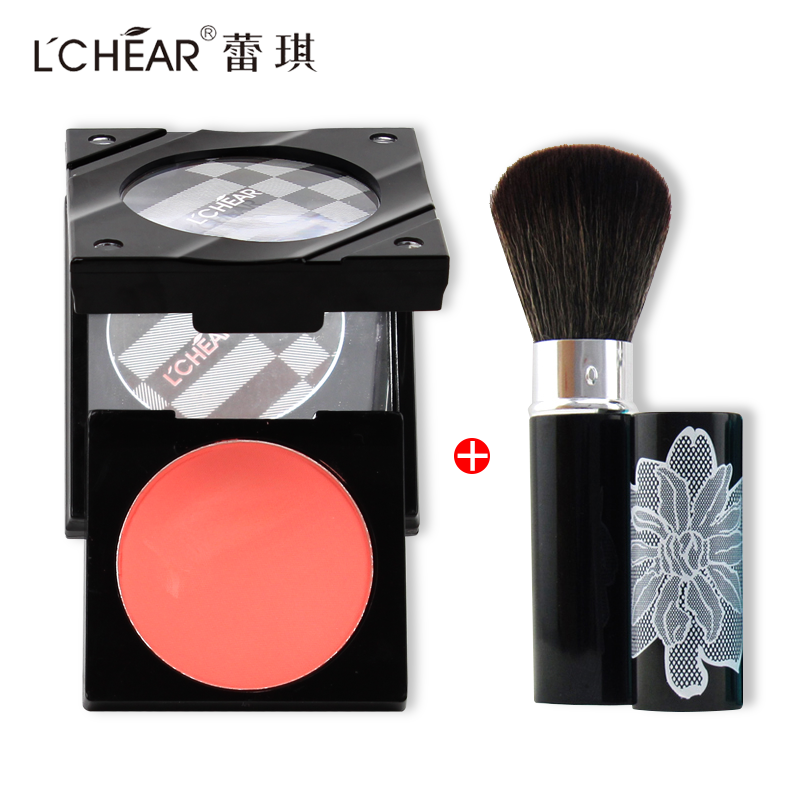 蕾琪 莹幻立体腮红 持久立体贴服 自然裸装腮红胭脂 送腮红刷