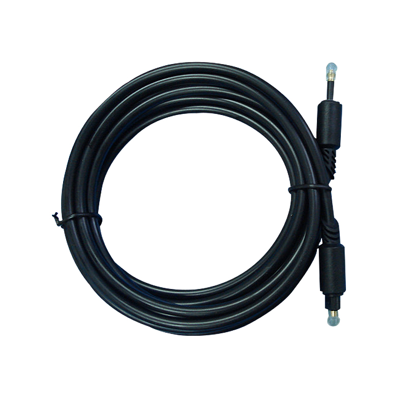 Manufacturers direct sales with Xin acoustic DLR gold black fiber wire digital fiber square of 3m MA3-NG