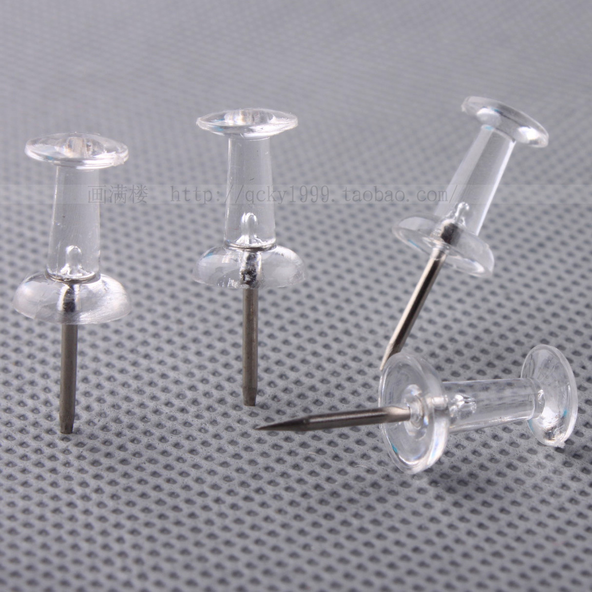 Transparent white I-shaped nails, plastic art nails, cork boards, map nails, drawing boards, educational photo walls, nails, rubber nails