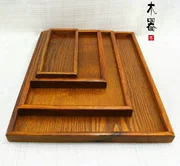 Thực phẩm Hàn Quốc đặc biệt khay gỗ tấm gỗ khay lưu trữ SPA khay bánh mì khay trà rửa bàn khay