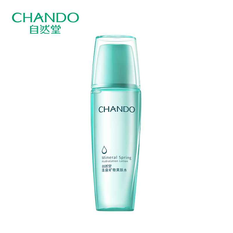CHANDO/自然堂活泉矿物爽肤水142ml 补水保湿收缩毛孔平衡控油