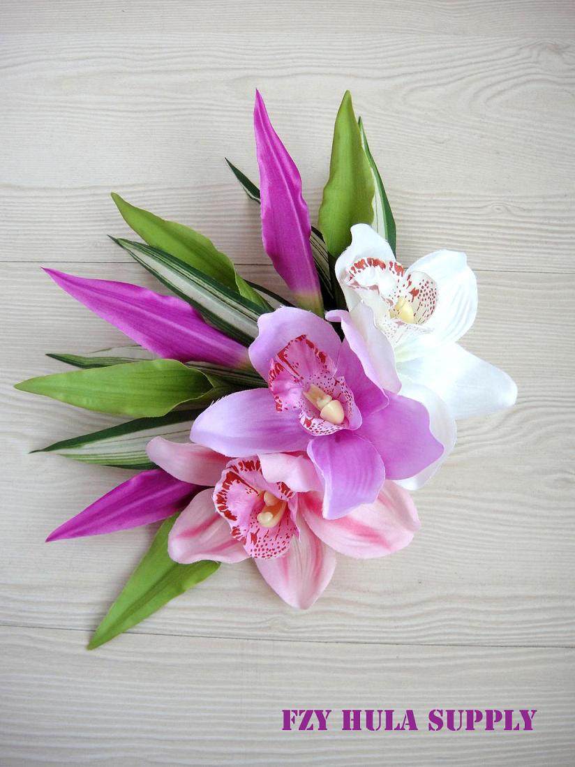 Hawaiian Grass Dress Dance Performance Wear Accessories Head Floral Headwear Beach Hair Accessories Hula Hair Accessories