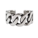S925 sterling bạc ngón trỏ nhẫn nữ thủy triều người tối giản gió retro chuỗi xoắn mở vòng quà tặng trang sức Hàn Quốc nhẫn cặp bạc Nhẫn