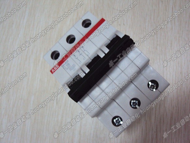 Original ABB miniature circuit breaker air switch S263-C20 three stage (3P 20A)