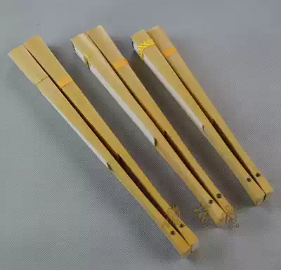 Wen play folding fan 7 8 9 inch 18 square handmade water mill jade bamboo lantern square fan blank rice paper fan Su Gong folding fan