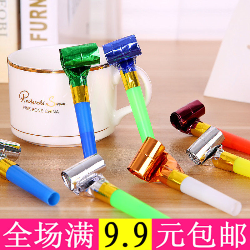 Children's toys Birthday blow dragon blow roll party fun funny whistle blow dragon Creative children's birthday gifts