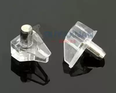 Large transparent laminated plate support partition nail partition bracket movable wood bracket bracket floor board drag-integral cabinet