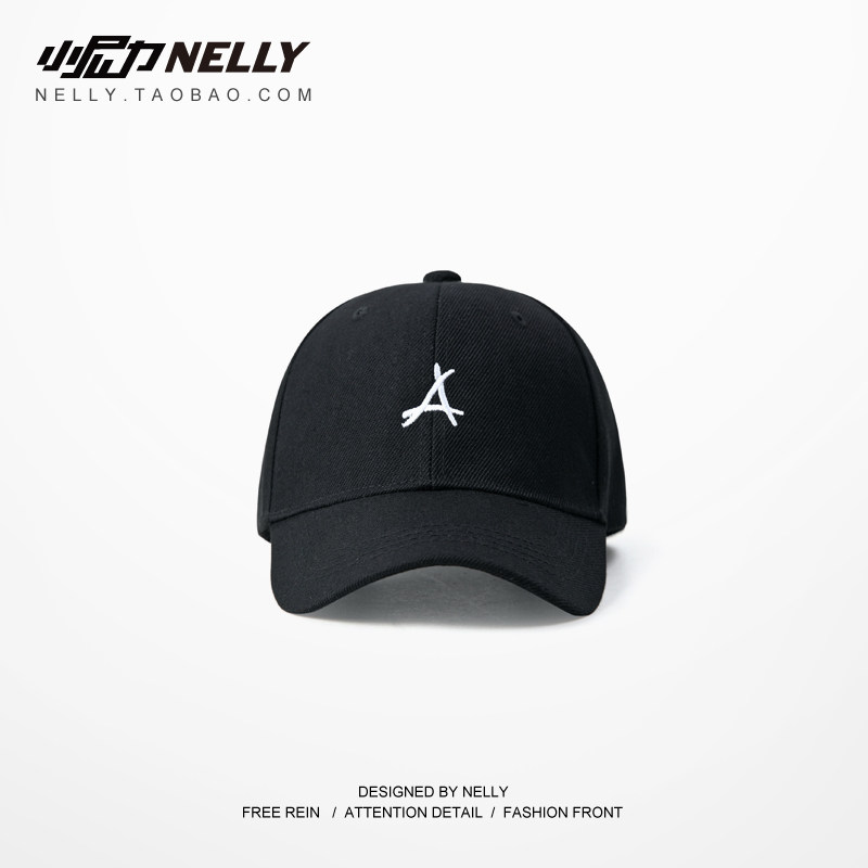 Korea Original Dormitory Chic Tide Card Dead Fly Meniscus Hat Embroidered Duck Tongue Cap Baseball Cap Male and female Korean version bend along the cap