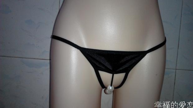 Women's Small Pearl Latin Thong Panties Sexy Thong Leak Sexy Panties