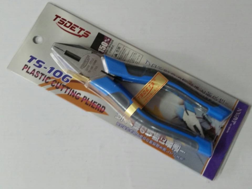 TS - 106 Tiger Plug Steel wire clamp cut wire tool clamp - saving force wire clamp - Japanese cut - line clamp