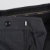 Giàu quý tộc màu xám đen của nam giới quần phù hợp với đơn pleated mùa hè mỏng quần kinh doanh thẳng bình thường trung niên quần áo. 