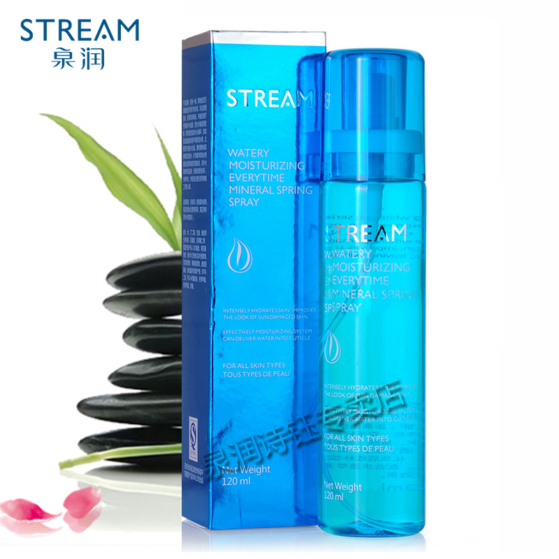 泉润水盈萃美时美刻矿泉喷雾120ml柔肤补水保湿爽肤水喷雾正品