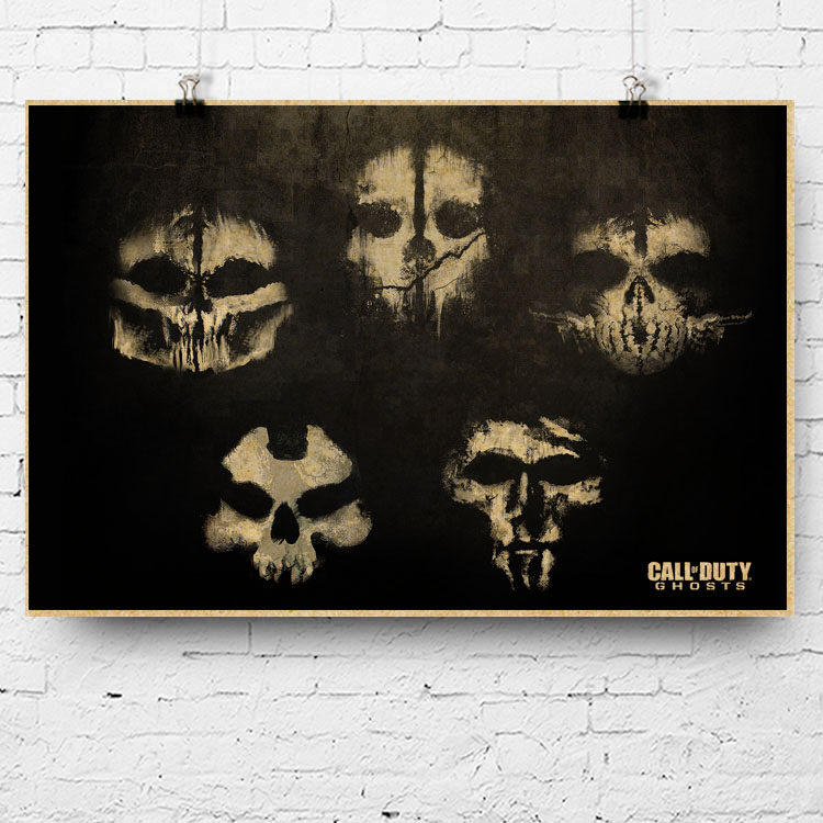 Game poster call of duty call of duty COD classic online game poster retro Internet cafe decoration