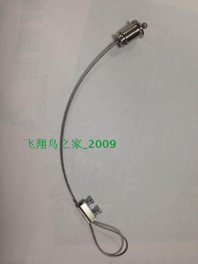 Wire rope LED panel light sling lock wire screw Adjustable lamp wire rope audio sling Track light hanging line