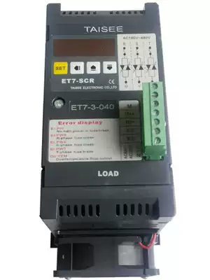 Taiee semiconductor controlled rectifier 40A economical phase controller Thyristor power regulator ET7-3-040 voltage regulator