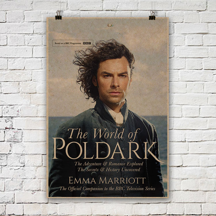 Poldark Poldark poster Aidan Turner kraft paper retro decorative painting hanging painting