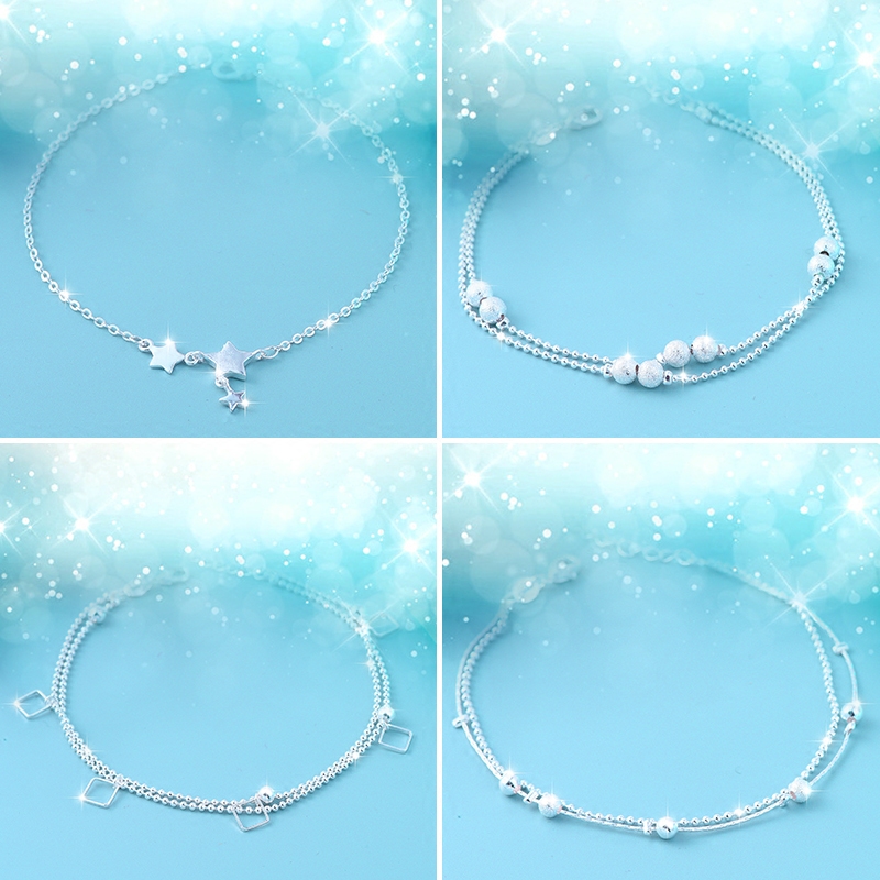 Chaine de cheville Femme OTHER   en Argenterie - Ref 3102140 Image 3