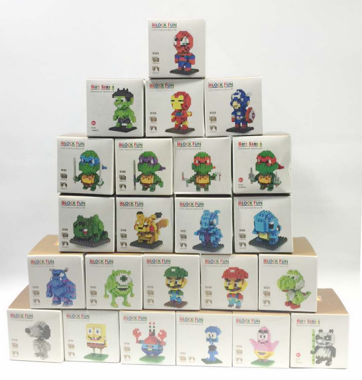 Купить Лего, Кубики кровать Loz Ли Чжи микро-бурят миньон Мстители ...