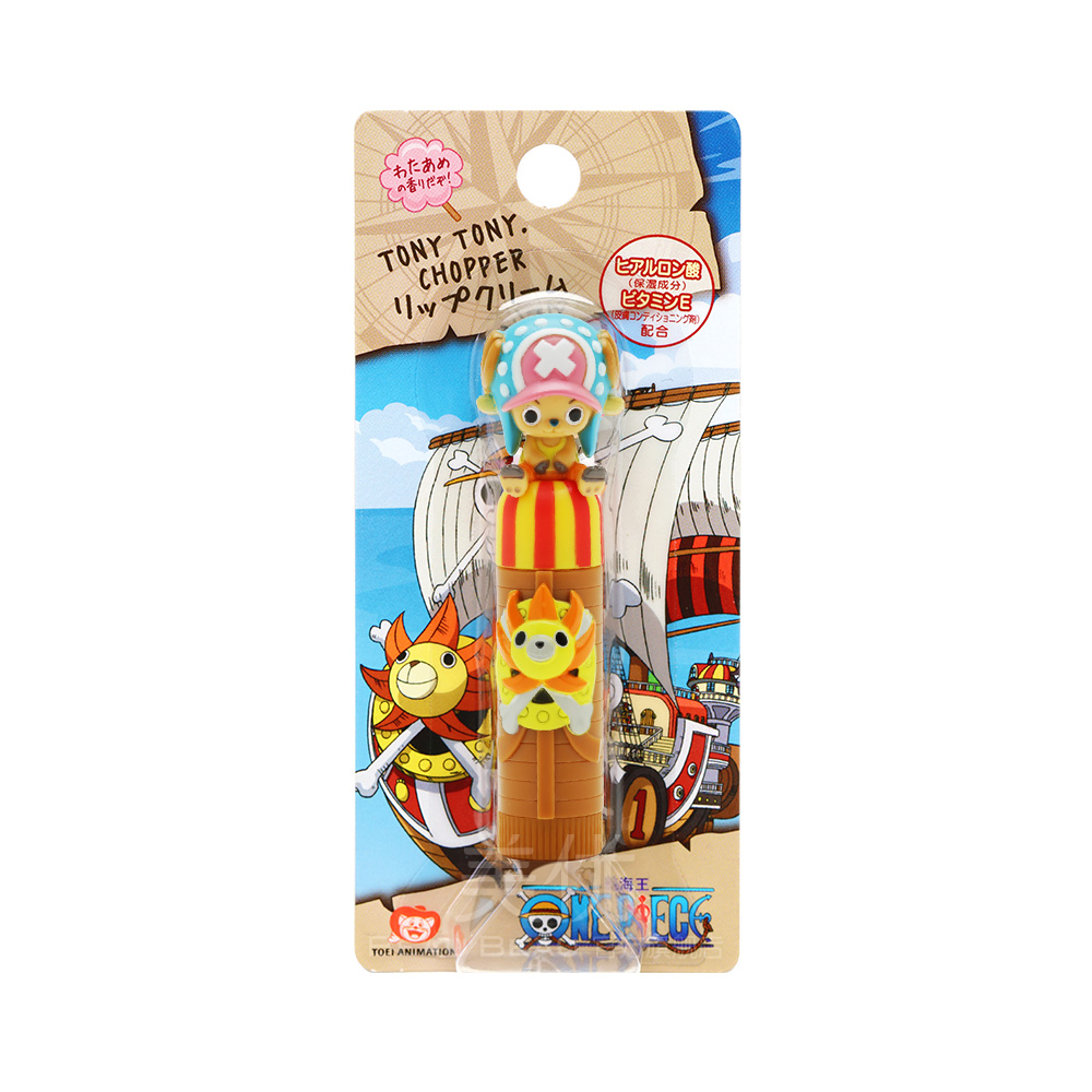 正品现货ONEPIECE航海王海贼王乔巴护润唇膏棉花糖味CHOPPER手办