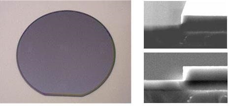 Imported silicon-on-insulator micro-optoelectronic MEMS research experiment dedicated silicon wafer buried oxygen layer 0 1 to 4um