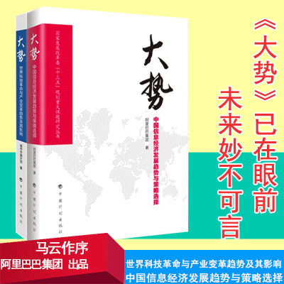 正版现货 大势 包含互联网+ 互联网思维 阿里云 云计算 经济学书籍 阿里巴巴集团 马云 大势-中国信息经济发展趋势与策略选择