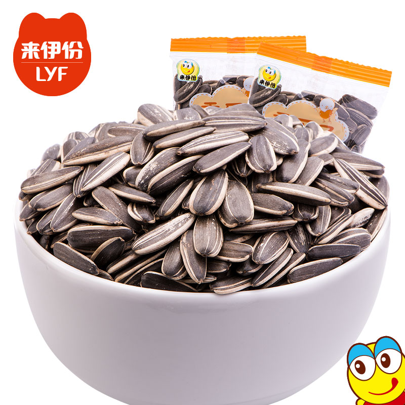 【天猫超市】来伊份 奶油味香瓜子228g 独立小包 零食炒货葵花籽