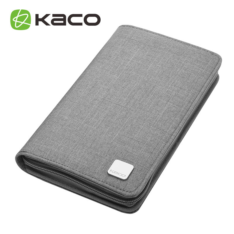 KACO Alio Philharmonic Business Handbag Multi-functional Waterproof Passport Clamp Travel Pack Customized LOGO