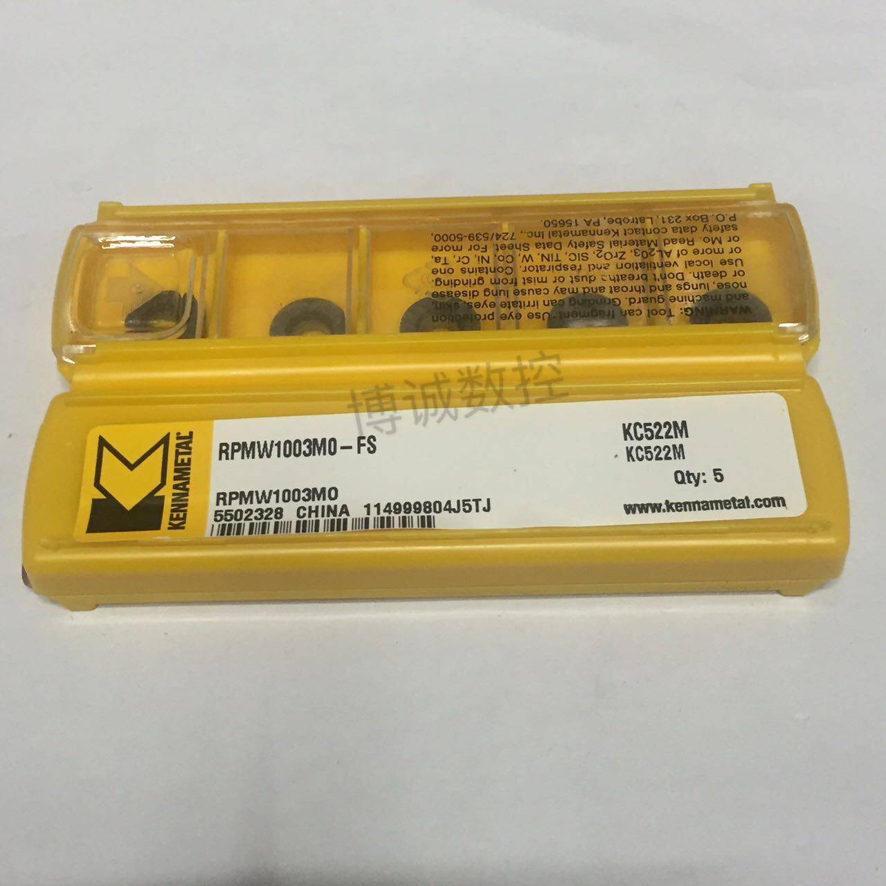US Kenner Kennametal Numerical Control Blade RPMW1003MO-FS KC522M titanium alloy quench steel