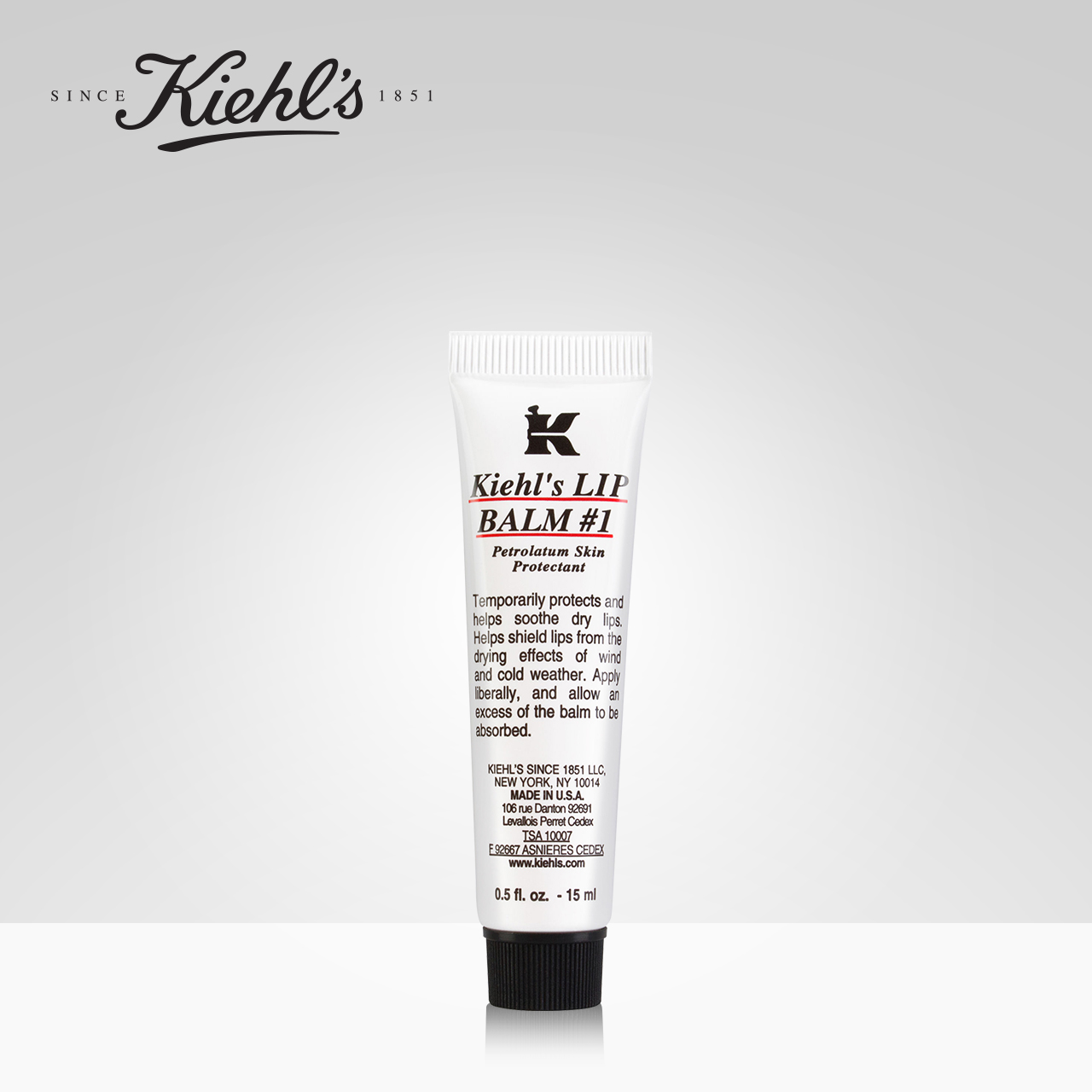 Kiehl's科颜氏护唇膏1号15ml 滋润防护 柔嫩丰盈双唇