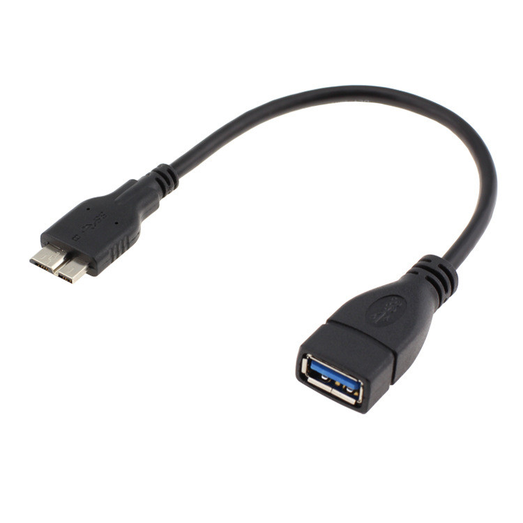 Micro B Male to USB3 0 A Female OTG Cable For Samsung Note 3