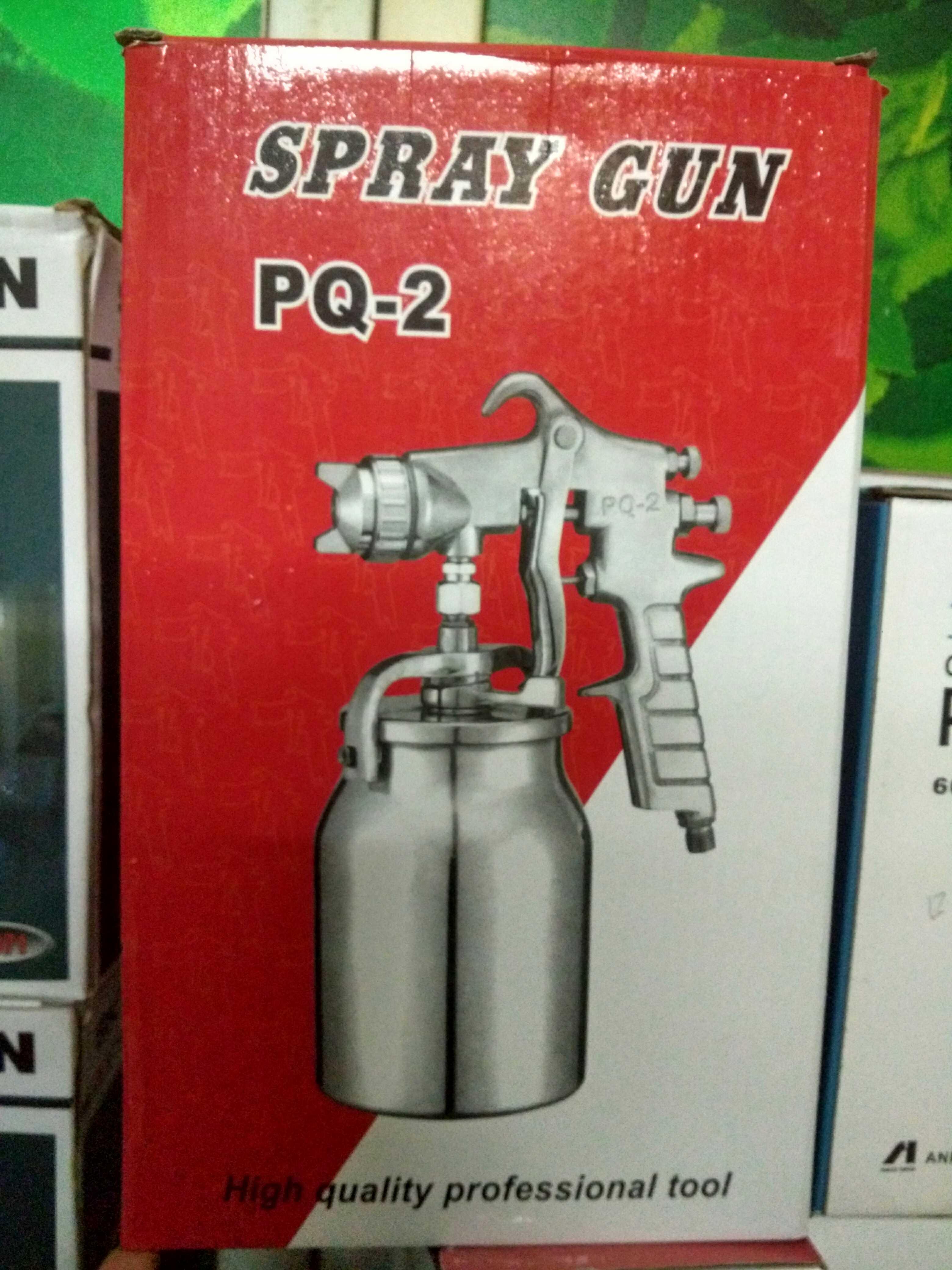 PQ-2 spray gun latex paint wall paint cement paint primer surface oil pneumatic lower pot caliber 2 0 spray gun