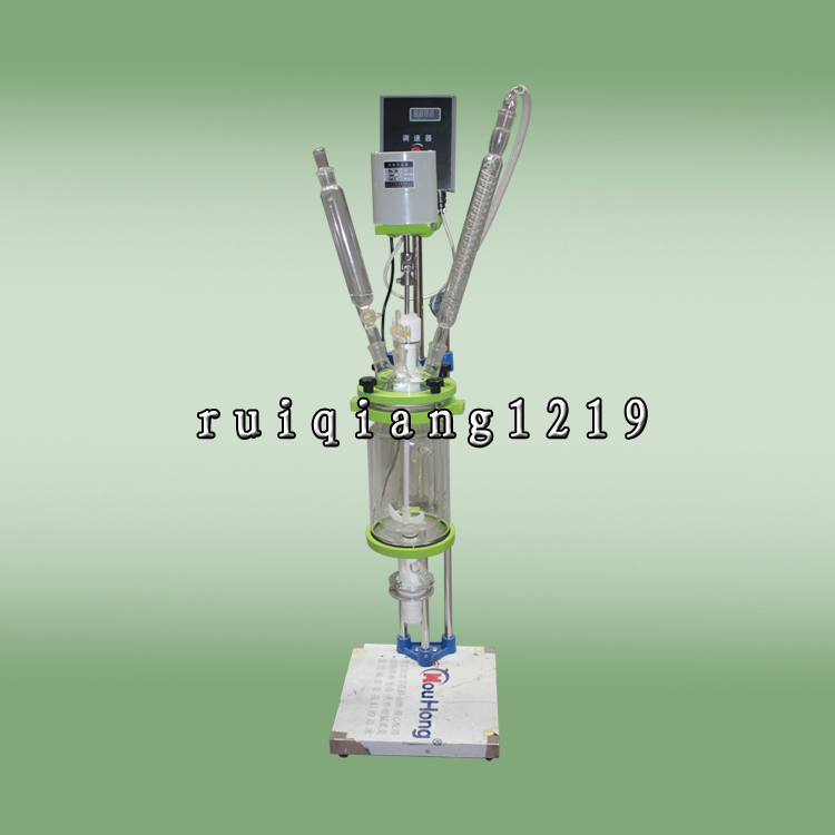 Factory direct double-layer glass reactor S212-2L two liters small experimental instrument high temperature cycle