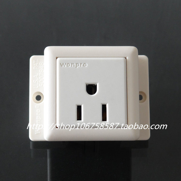 WF - 7 R5A 1 - bit equipped with a round two - flat American standard industrial pipeline power conditioning socket