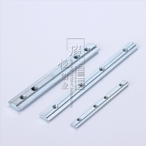 Aluminum alloy 180 degree connector on the spell connector Industrial aluminum extrusion material accessories word connector connecting strip