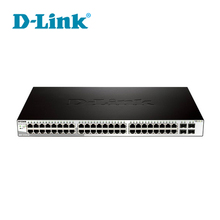 D - Link Дружелюбные DGS - 1210 - 52 48 гигаватт 1000м двухуровневый сетевой каркасный корпоративный коммутатор сетевой монитор коммутатор VLAN порт управление потоком