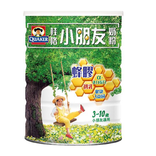 台湾官网直邮进口《桂格》蜂胶小朋友奶粉（1500g/罐）