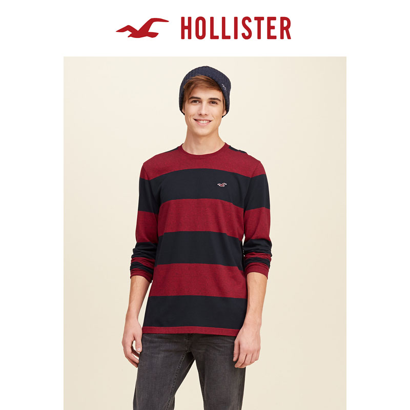 Hollister 条纹标识图样 T 恤 113667