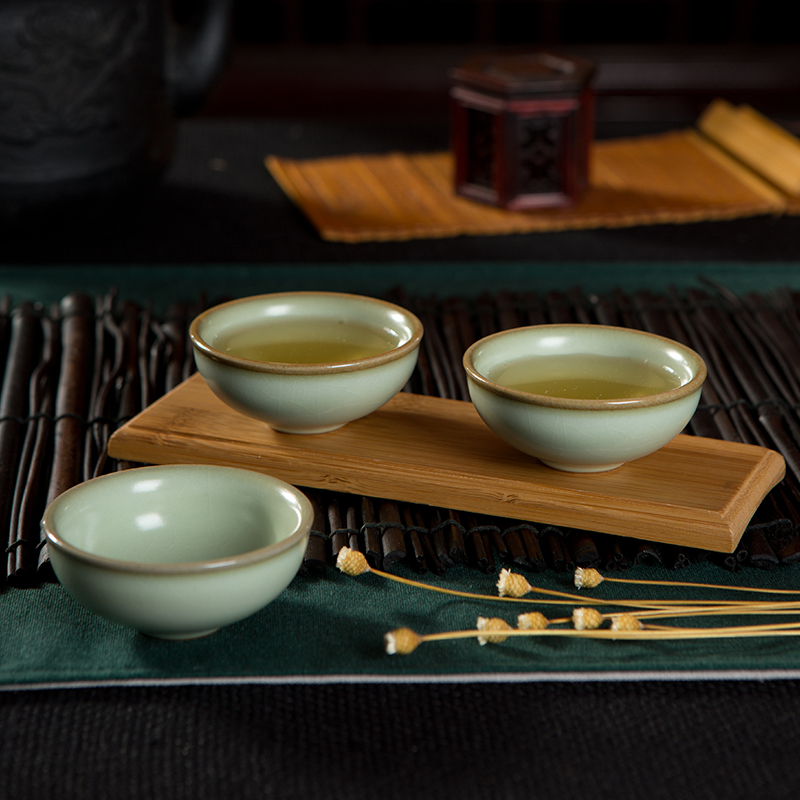 Beautiful home your up kung fu tea cups xiaoping koubei violet arenaceous manual single cup ice crack glaze porcelain tea set