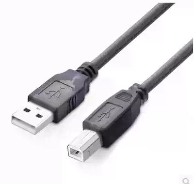Green United USB10 M 15 m printing line A male to B male Square port data cable with signal amplification chip
