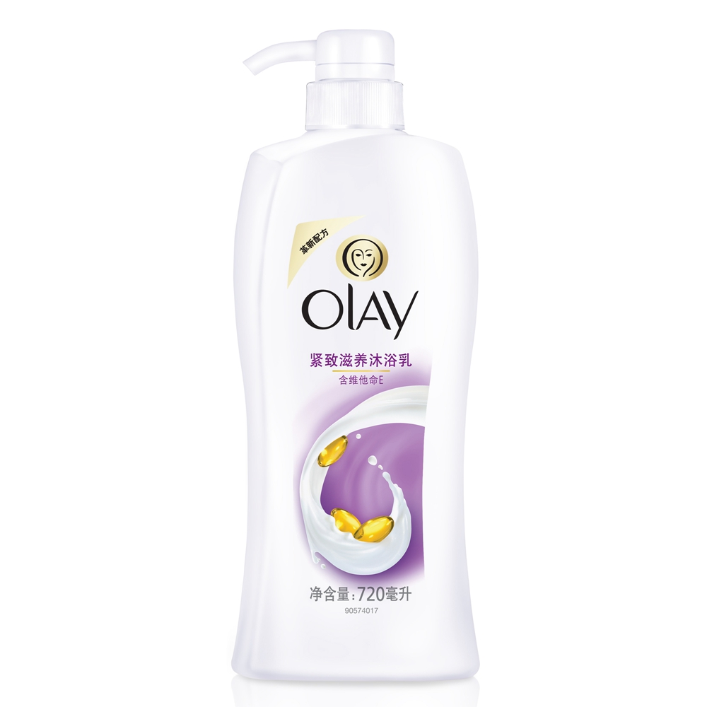 Olay玉兰油沐浴露 含维他命E紧致滋养沐浴乳400ml/720ml
