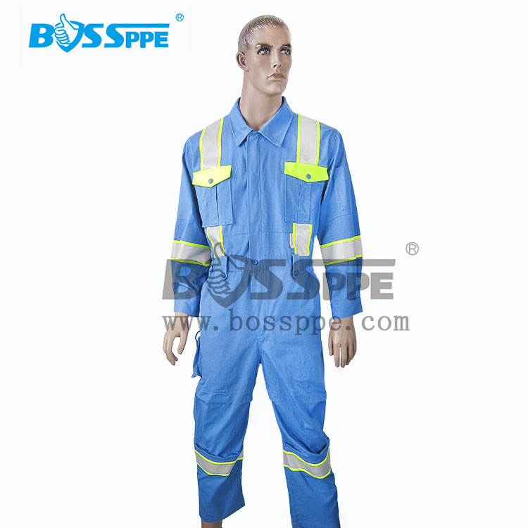 Pai Pai Bosspe Pure Cotton Tooling 3M Reflective Working Uniform Harbour Tooling to suit 36 to 36 Lions suit