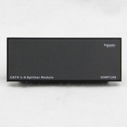 Schneider weak electric box module DELTA5 wiring box module TV Module 1 in 6 out of D5MT106-Taobao