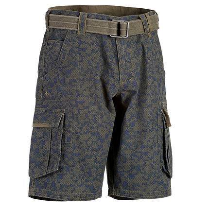 迪卡侬户外男士速干短裤防晒耐磨 多口袋直通五分裤 QUECHUA L1