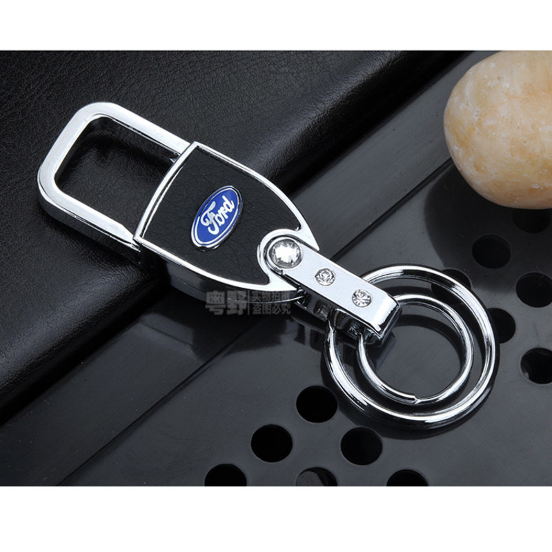 福特新蒙迪欧致胜翼虎福克斯锐界探险者嘉年华汽车钥匙扣链装饰品