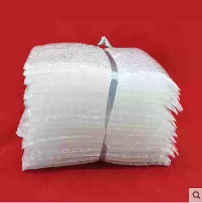 Bubble bag 18 * 26cm new material white double-sided thickened shockproof bubble film bag bubble foam pad