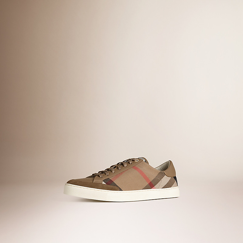 BURBERRY/博柏利House Check 格纹运动鞋 39593731