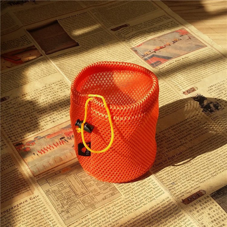 TOAKS mesh bag storage bag Cookware bag cup bag can be equipped with POT-750 armor KEITH titanium cup large and small size