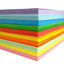 Color cardboard 160g color cardboard copy paper A4 handmade paper origami color paper printing paper 100 sheets